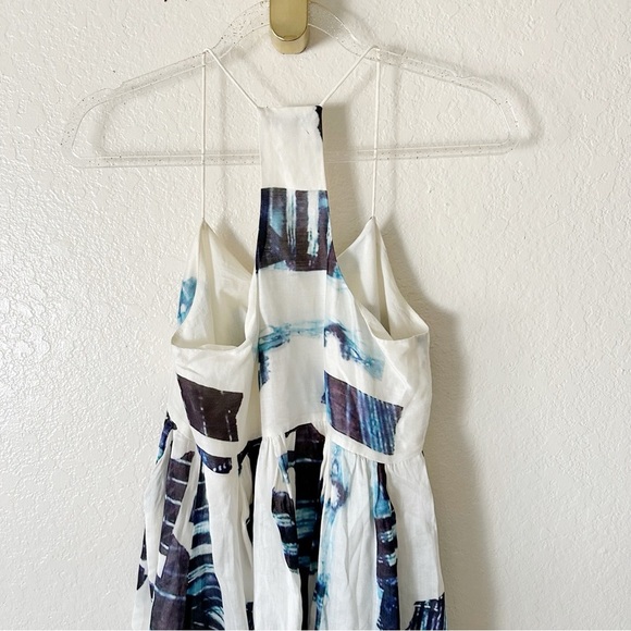 Tibi Pleated Camisole Peplum Racerback Blouse size 2 - Picture 11 of 14